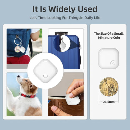 Smart tag GPS tracker bluetooth key finder with app on iPhone