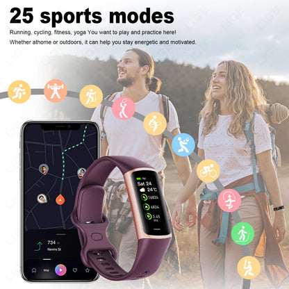 Smart band health tracker app data dashboard sleep analysis