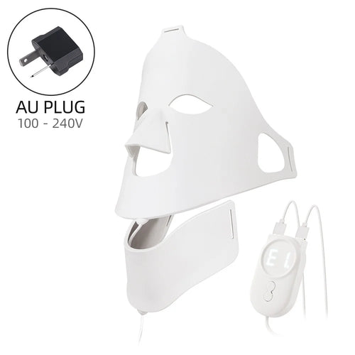 LED Silicone Beauty Mask with 7 Color Options for At-Home Skin Care